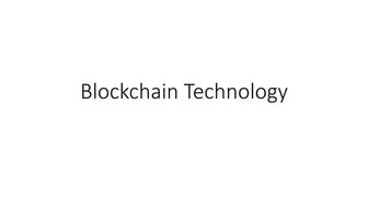 BlockChain Techonology   -   Unit 1.pptx