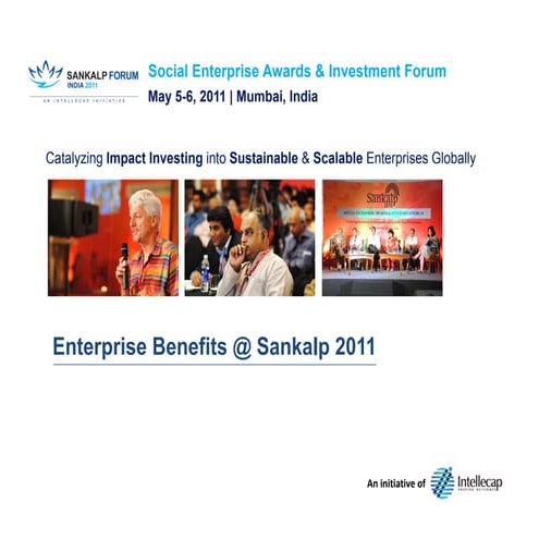 Sankalp Awards - What's in it for you? 