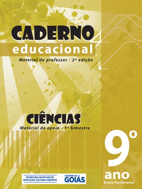 1bim   9ano ciencias-professor