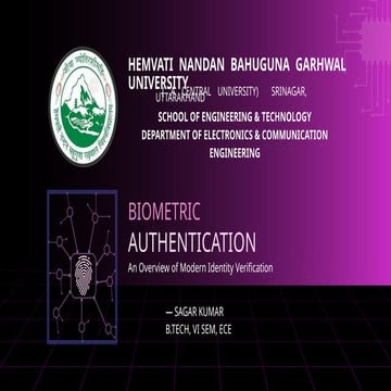 presentation on Biometric authentication.ppsx