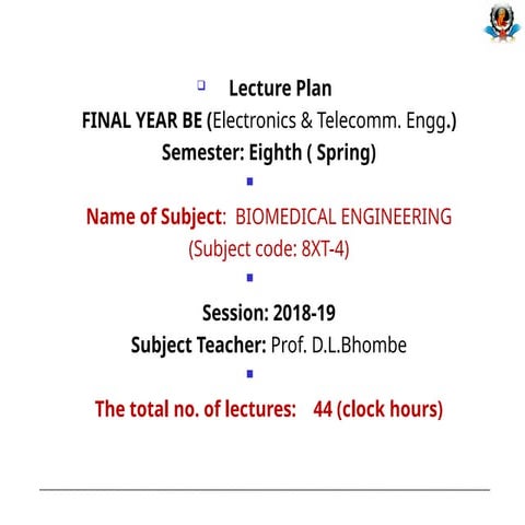 biomedical engineering  electronics and telecommunication