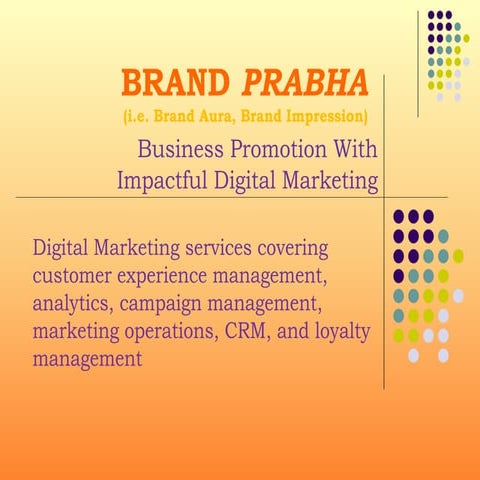  brand prabha  business promotion