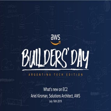 Builders' Day - What's New on EC2