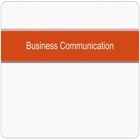  business communication