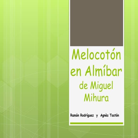 2C6. Melocotón en almíbar.Agnès T, Ramon R