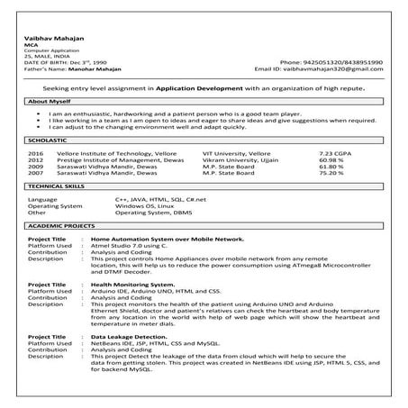 Vaibhav_Mahajan-Resume