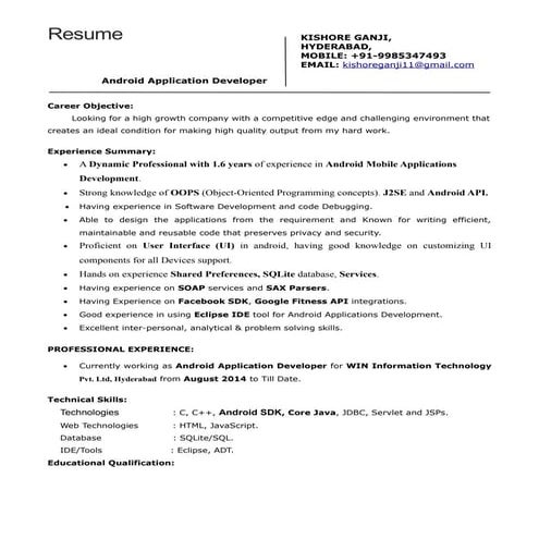 Android_Application_Developer_2.0Exp_Resume