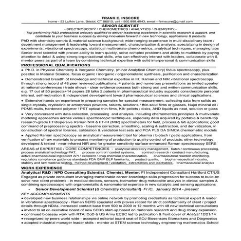 1c1 fei resume r&d sr scientist 2015