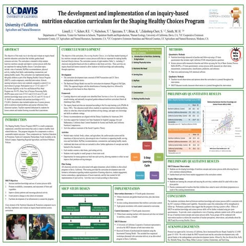 Nutrition Project - overview | PDF