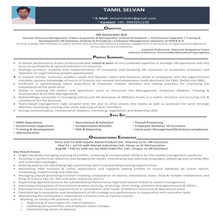 SR HR Executive | DOC