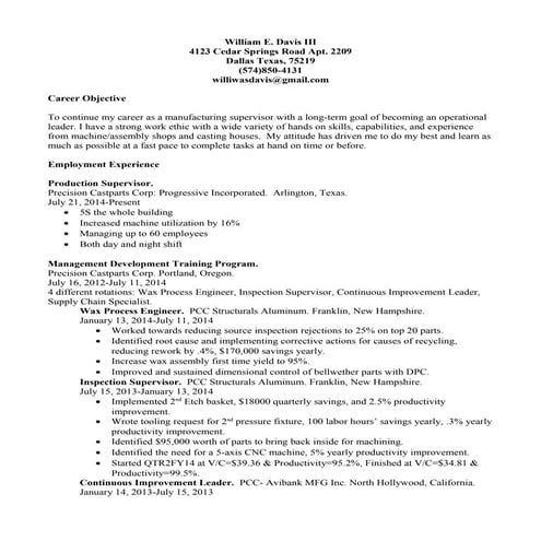 William E Davis III New