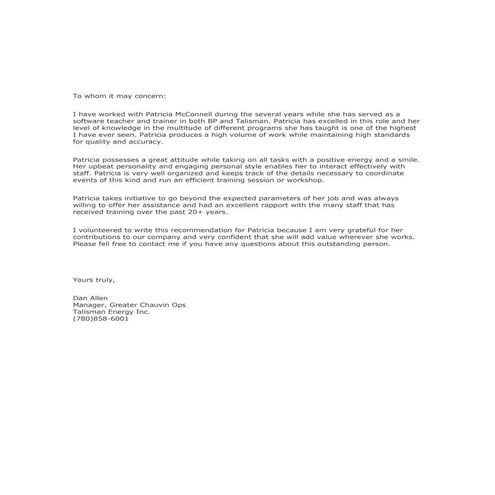 Letter of Recomendation - Rodriguez | DOCX
