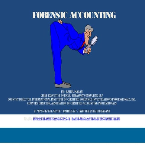 Introduction to Forensic Accounting