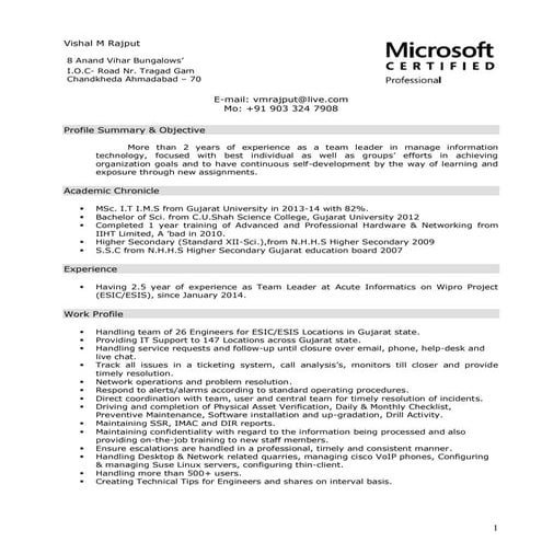 Vishal_M_Rajput Resume