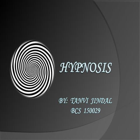 Hypnosis