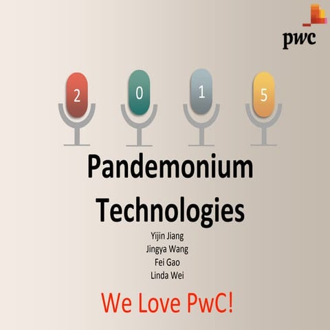 PwC Case Challenge 2015