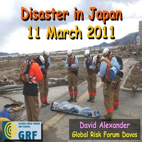 Disaster in Japan, 11 March 2011