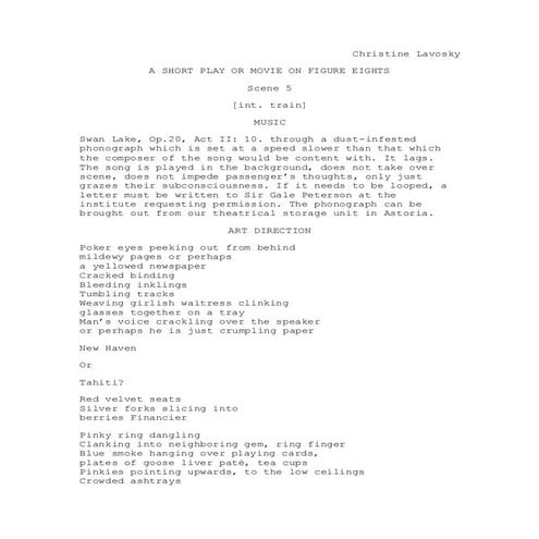 A Short Play or Movie | PDF