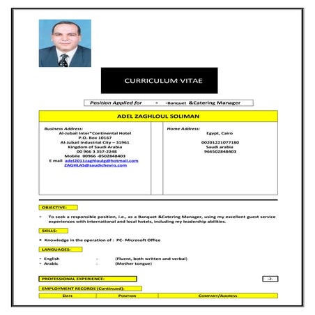 1 My CV New | DOCX