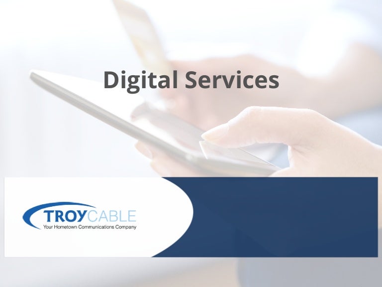 TROY CABLE DIGITAL PROGRAM