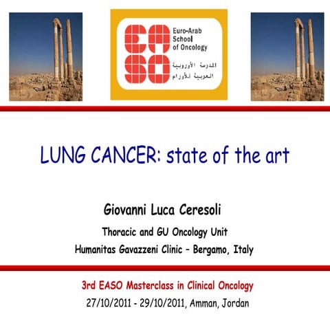 G. Ceresoli - Lung cancer - State of the art
