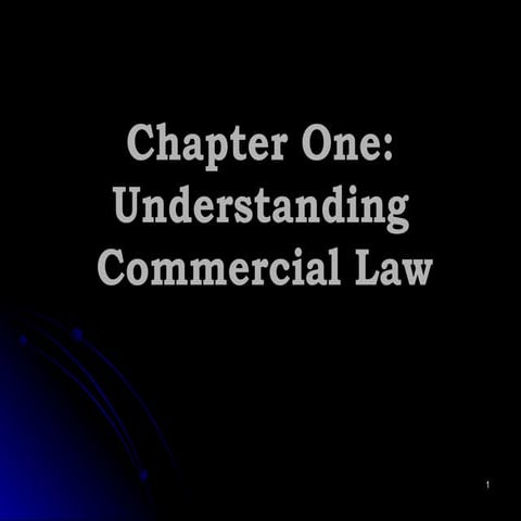 Commercial Law