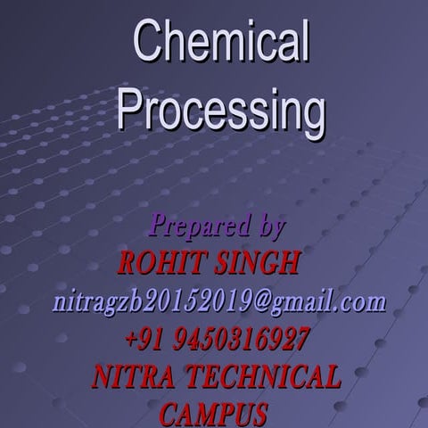 1 chemical processing.ppt