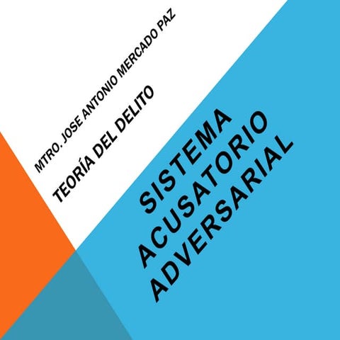 1 Clases Teoria del Derecho Penal  Nuevo Sistema Parte 1.pptx