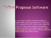 online proposal software | www.1cli...