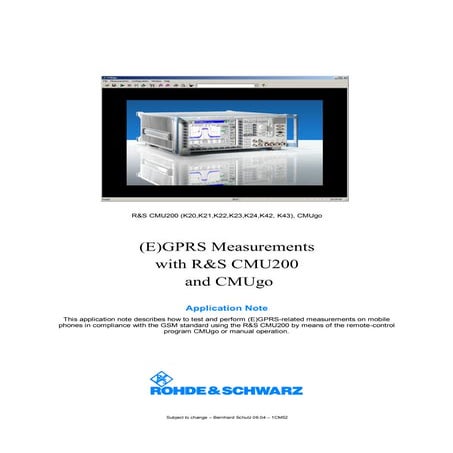 1 cm52 (e)gprs measurements with r&s cmu200 and cm_ugo
