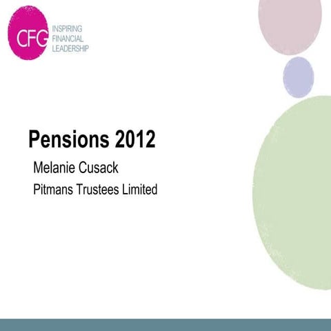 1C - Pensions 2012 - Melanie Cusack