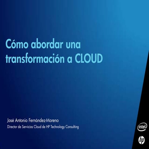 1 cómo abordar una transformación a cloud jafm