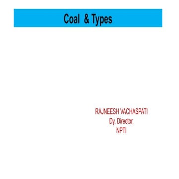 1       Coal and its properties, calorific value.pptx