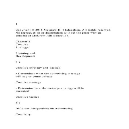 1Copyright © 2015 McGraw-Hill Education. All rights reserv.docx