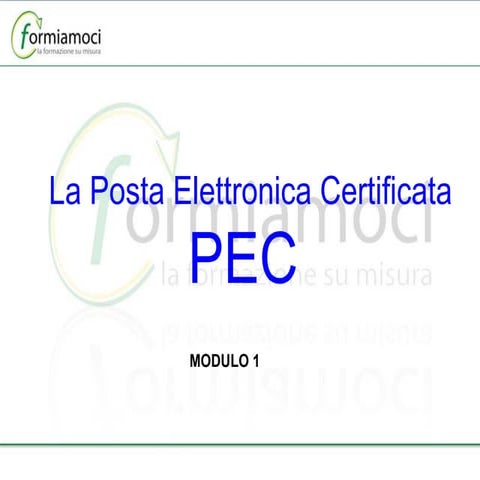 1 corso pec