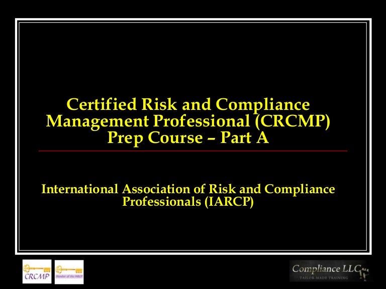 certified-risk-and-compliance-management-professional-crcmp-prep-c