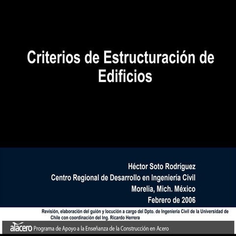 1 criterios estructuracion