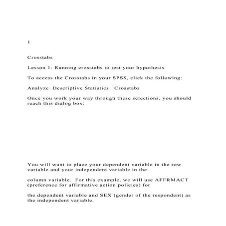 1  Crosstabs Lesson 1 Running crosstabs to test you.docx