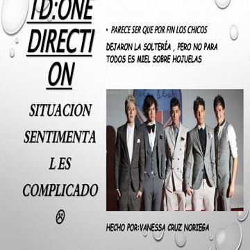 One direction | PPTX