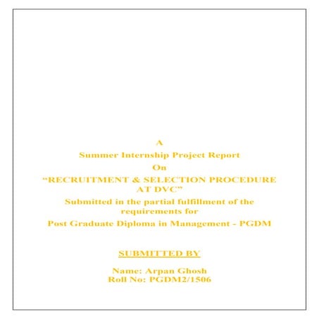SIP REPORT-PDF | PDF