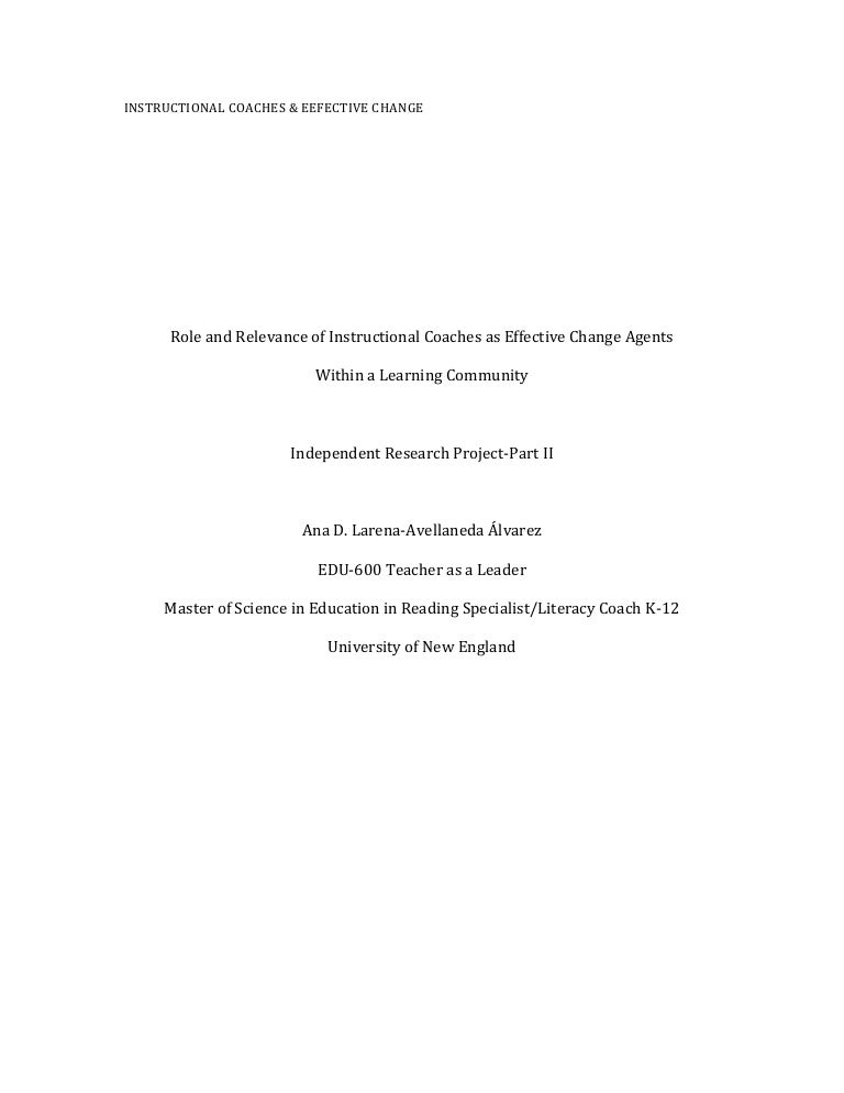 Instructional Coaching