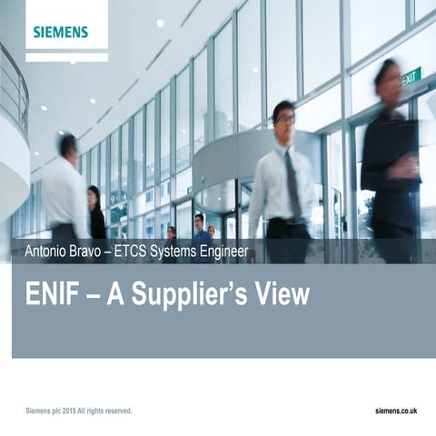 ENIF - A Supplier's View_Antonio Bravo - IRSE