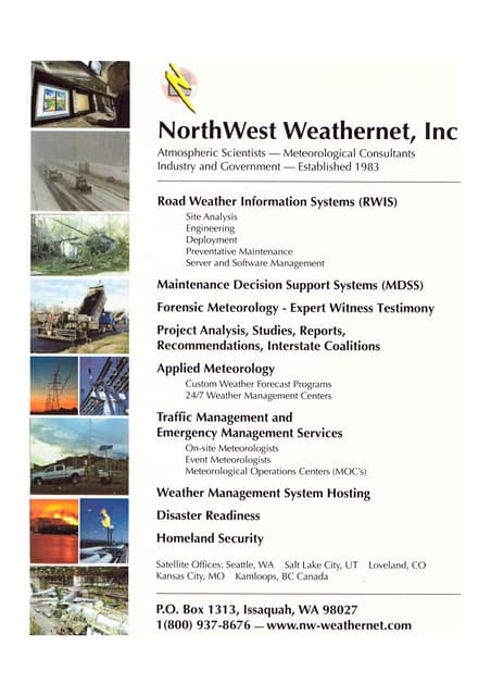 NorthWest Weathernet Promo | PDF