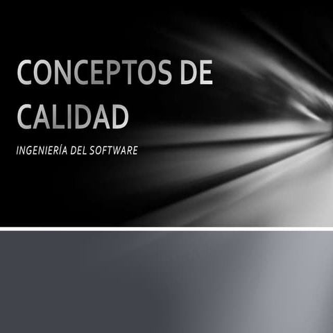 conceptos de calidad