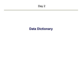 SAP ABAP data dictionary