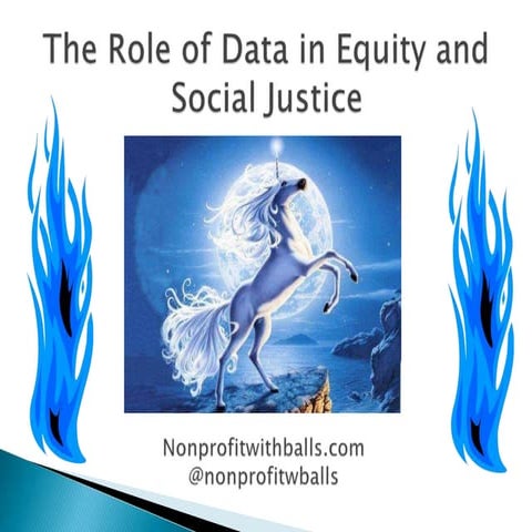 The role of data in equity and social justice - The Digital Nonprofit with Vu Le