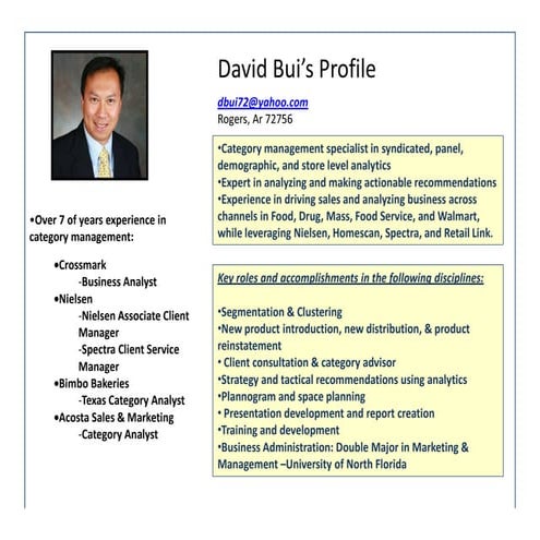 David Bui's Analytical Work Samples | PDF