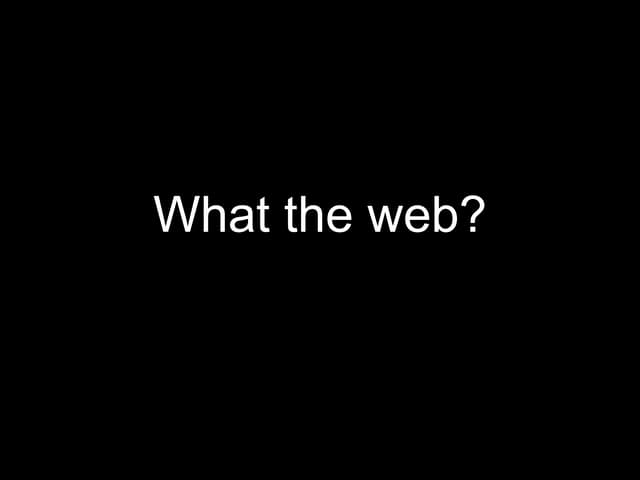 web study 1day