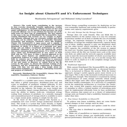 An-Insight-about-Glusterfs-and-it's-Enforcement-Techniques