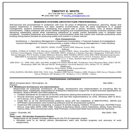 TimothyEWhite_MyResume